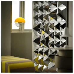 Lampe à poser Wire - Verner Panton | Jaune