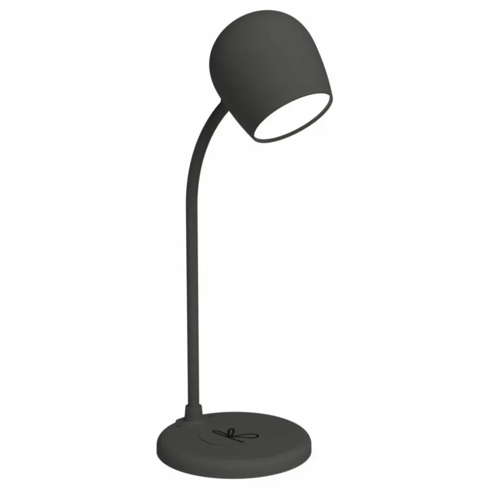 Lampe avec chargeur sans fil Ellie | Noir