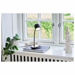 Lampe avec chargeur sans fil Ellie | Noir