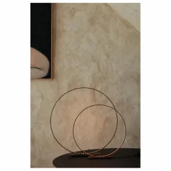 Lampe Cercle Maison de vacances x Le deun | Brun