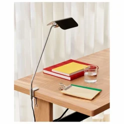 Lampe de bureau à clipser Apex | Noir