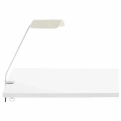 Lampe de bureau à clipser Apex | Blanc