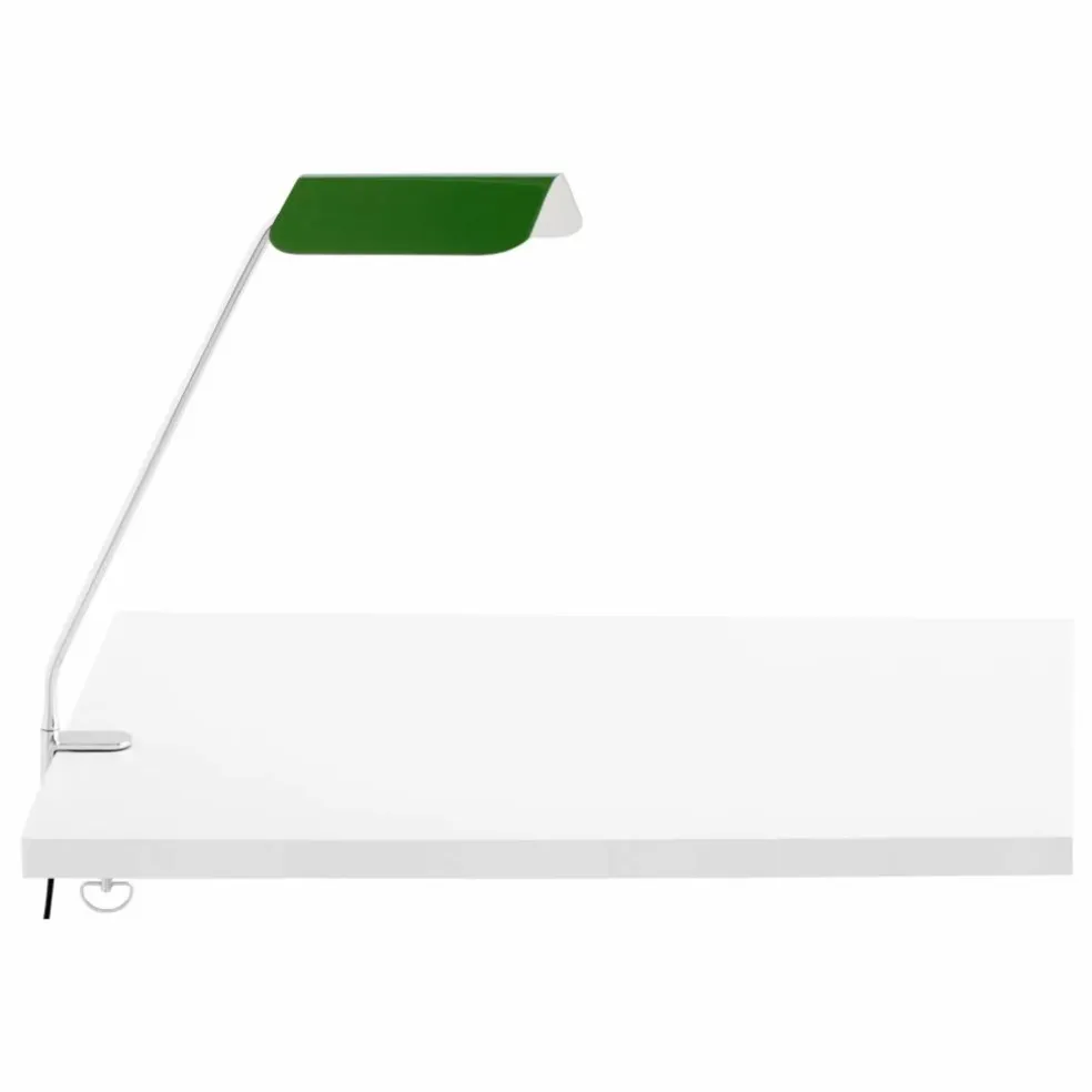 Lampe de bureau à clipser Apex | Vert émeraude