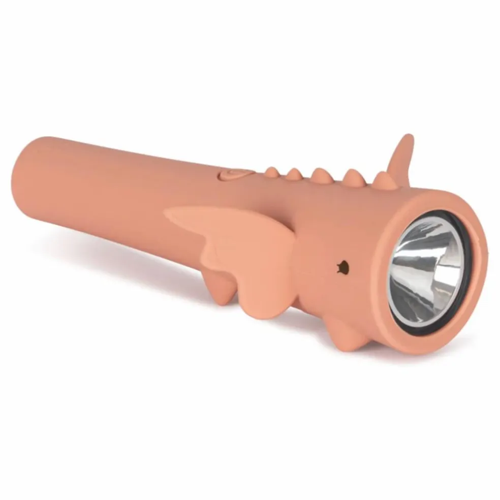 Lampe de poche Dragon en silicone | Rose