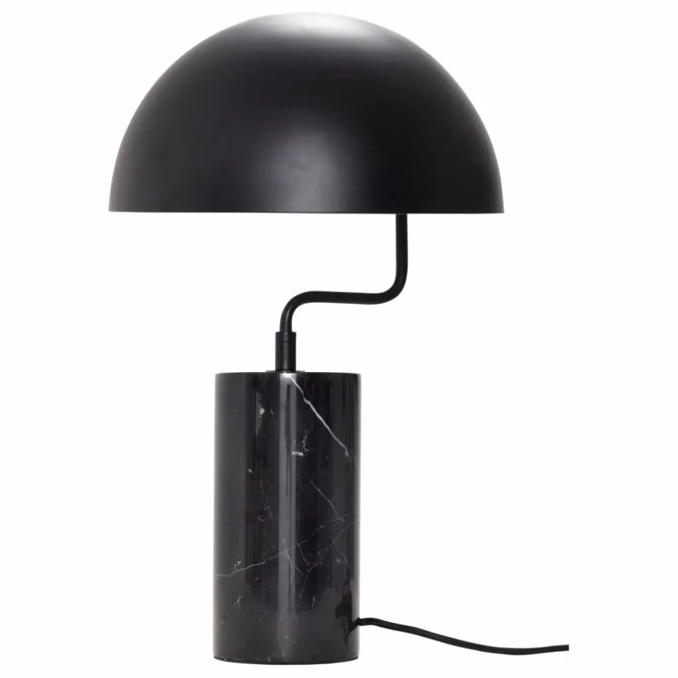 Lampe de table en marbre | Noir