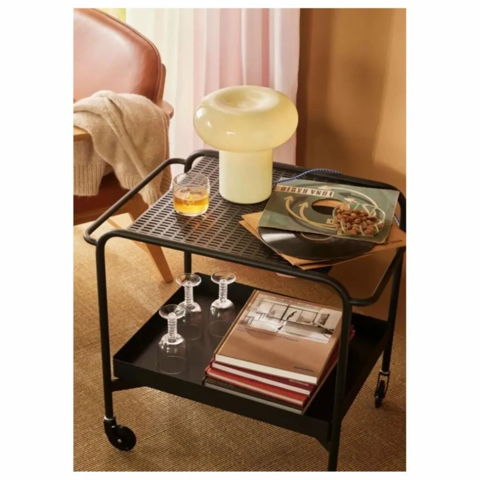 Lampe de table en verre Hues | Vert d'eau