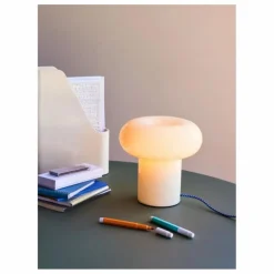 Lampe de table en verre Hues | Vert d'eau
