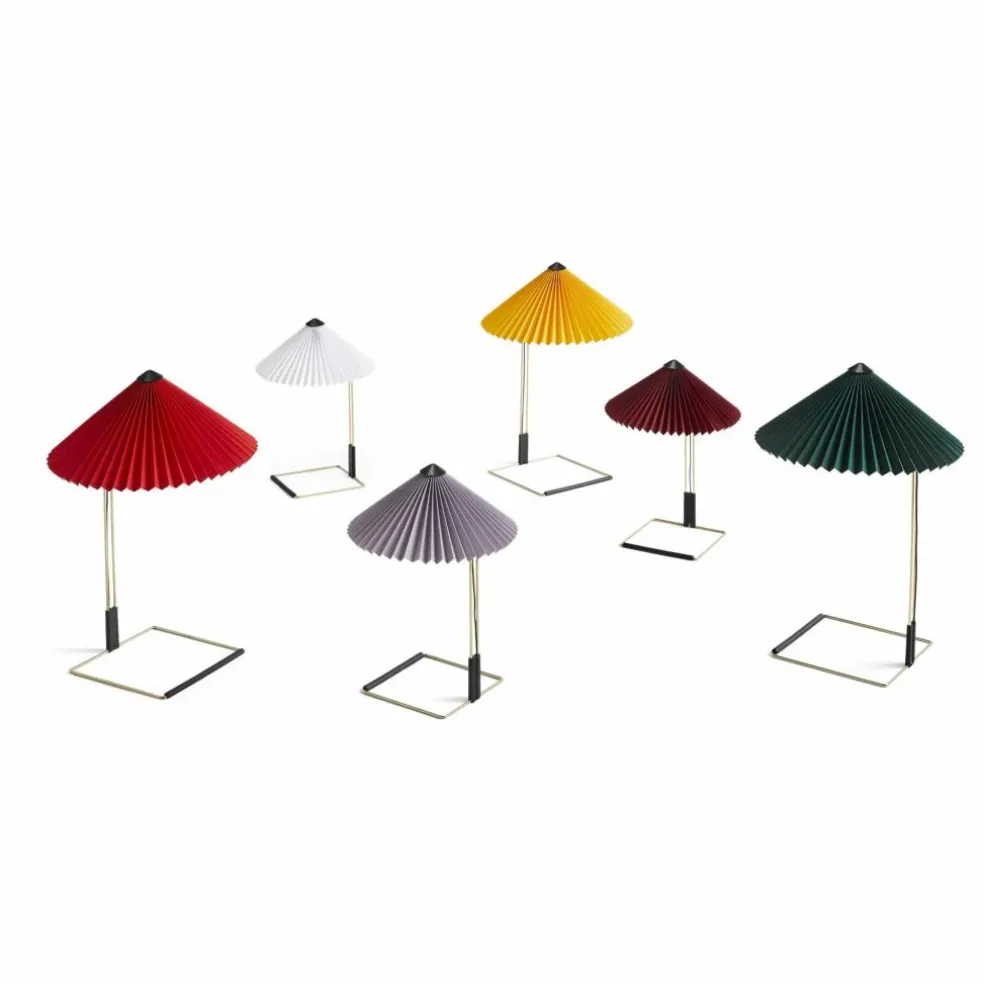 Lampe de table Matin, Inga Sempé | Rouge foncé