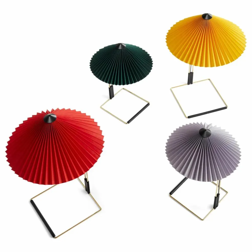 Lampe de table Matin, Inga Sempé | Rouge foncé