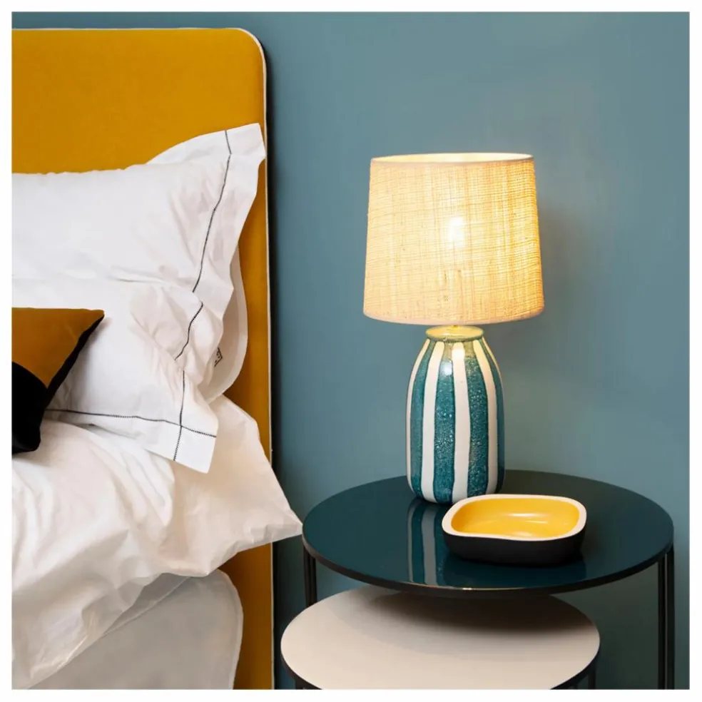Lampe de table Palmaria | Bleu Sarah