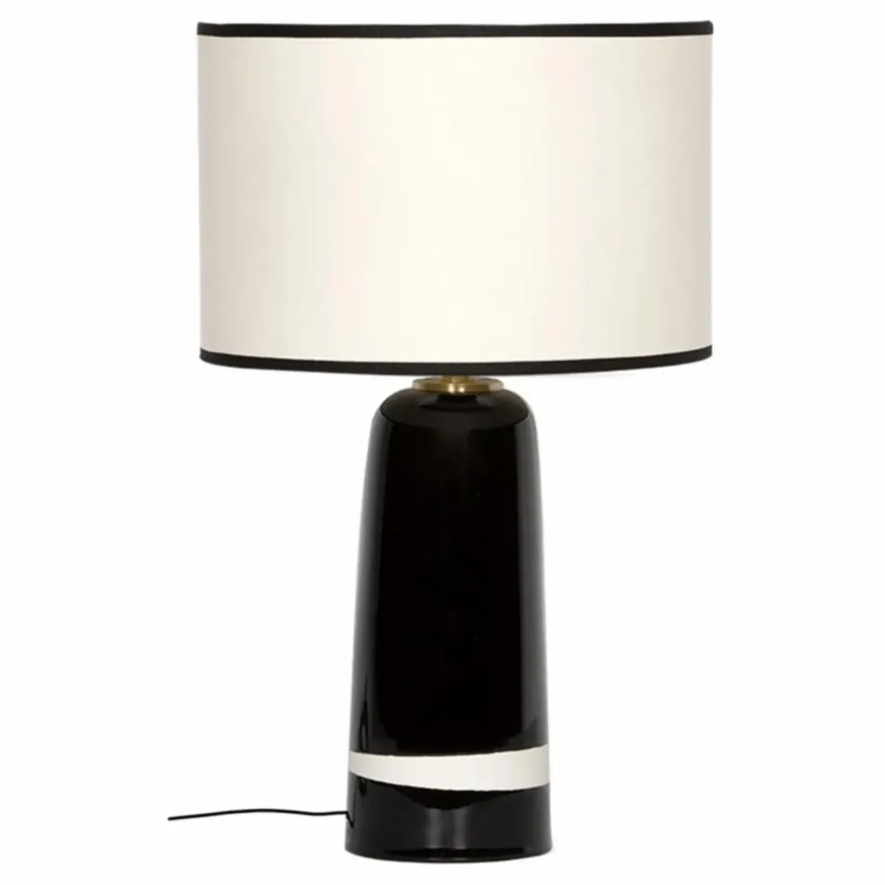 Lampe de table Sicilia H50 cm | Radis noir