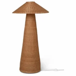 Lampe Dou en rotin