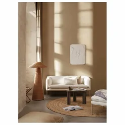Lampe Dou en rotin
