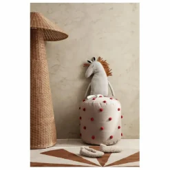 Lampe Dou en rotin