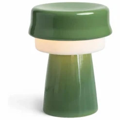 Lampe en porcelaine Hat | Vert