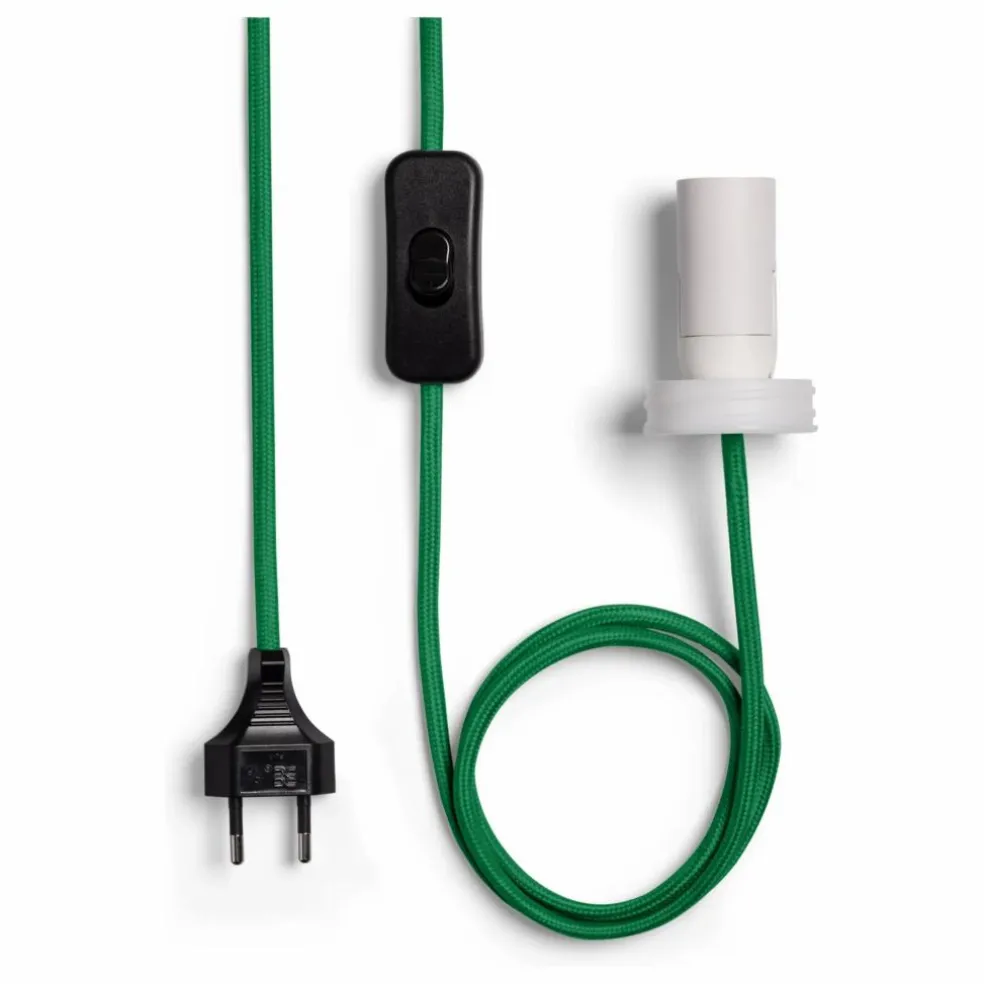 Lampe en porcelaine Hat | Vert
