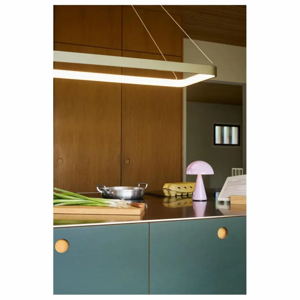 Lampe nomade Mush | Rose pâle