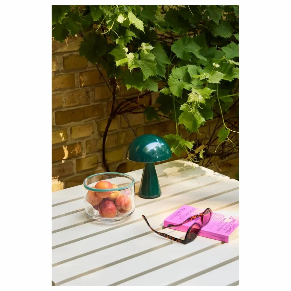 Lampe nomade Mush | Vert foncé