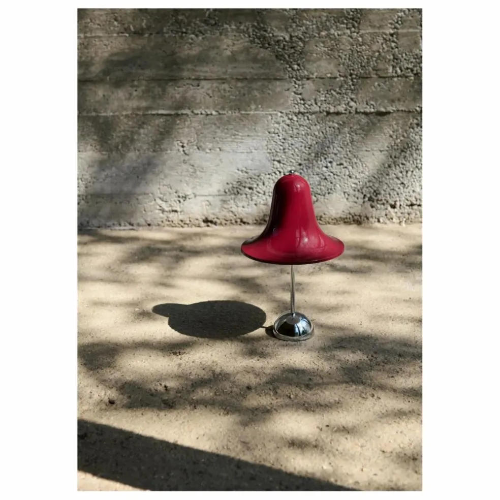 Lampe portative Pantop | Rouge cerise