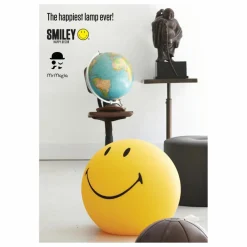 Lampe Smiley - Grand Modèle | Jaune