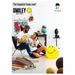 Lampe Smiley - Grand Modèle | Jaune
