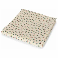 Lange d'emmaillotage en coton bio Fleurs