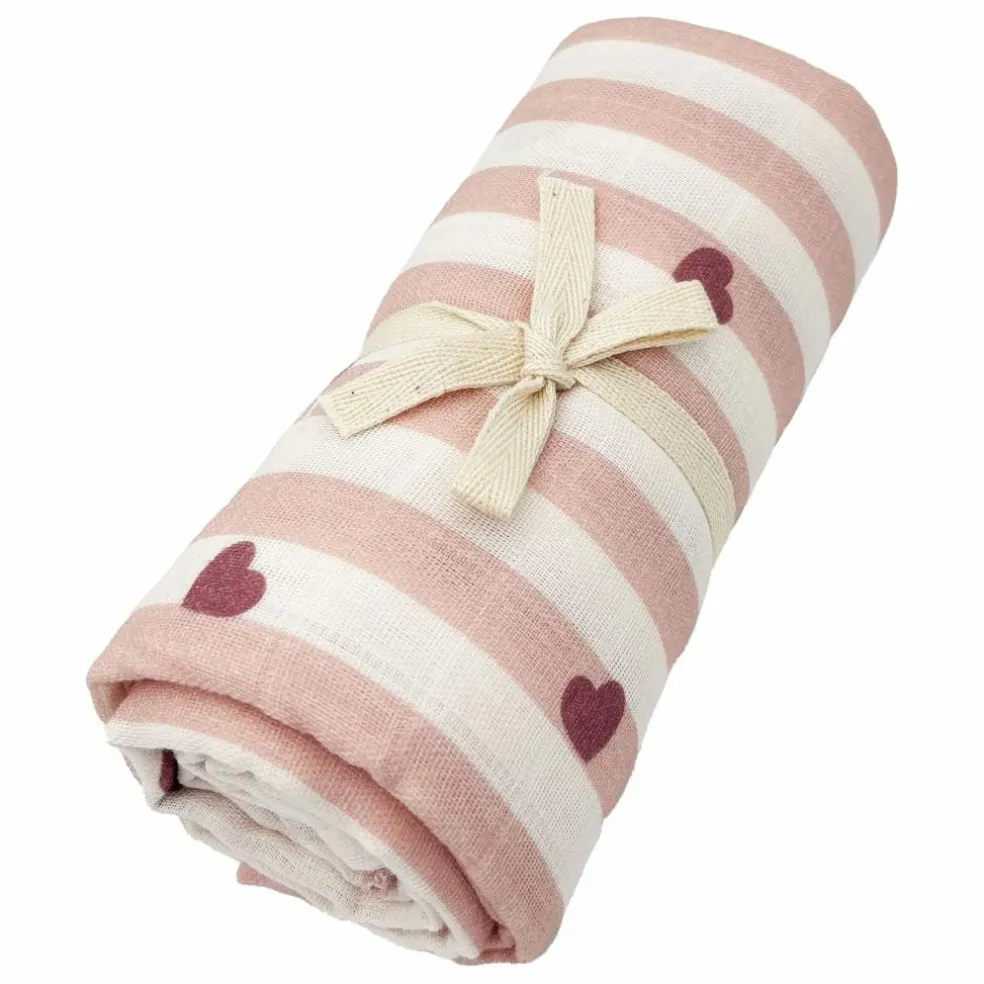 Lange d'emmaillotage Gaspard | Rose pâle