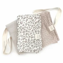 Langes Léopard - Set de 3 | Ecru