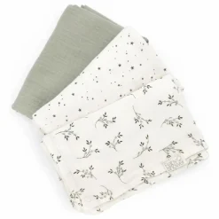 Langes Olive - Set de 3 | Ecru