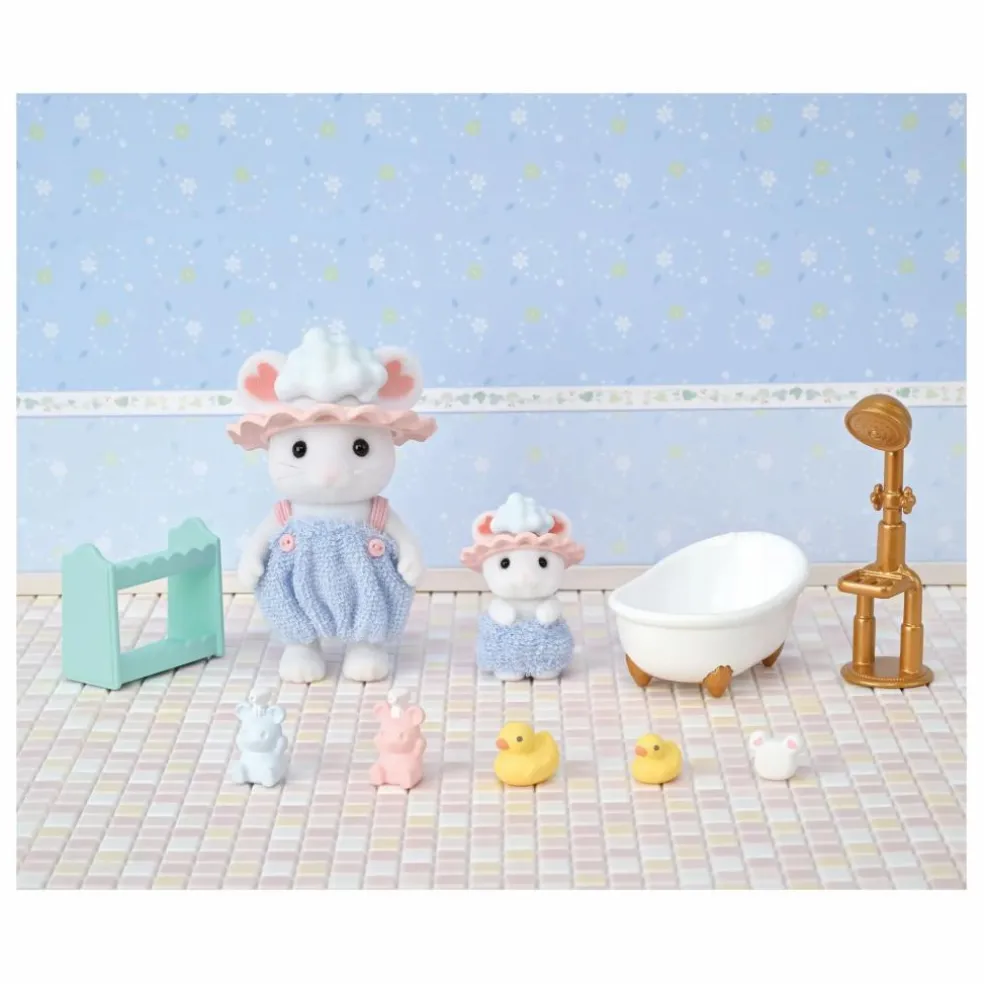 Le bain des frères Souris Marshmallow