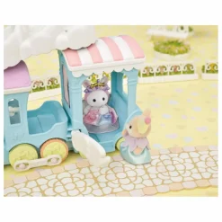 Le petit train à vapeur et bébé Fennec