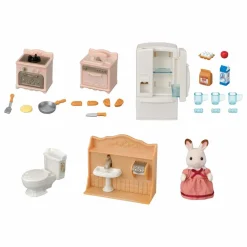 Le set d'ameublement cosy cottage et maman