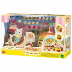 Le stand de hamburgers