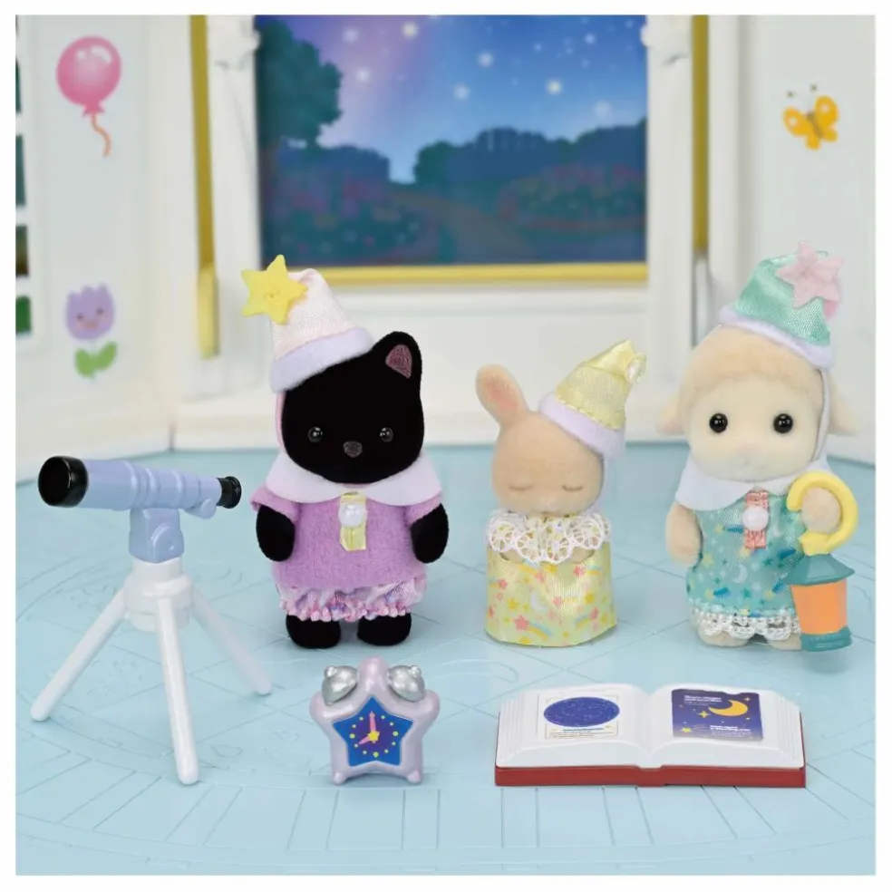 Le trio des bébés pyjama party