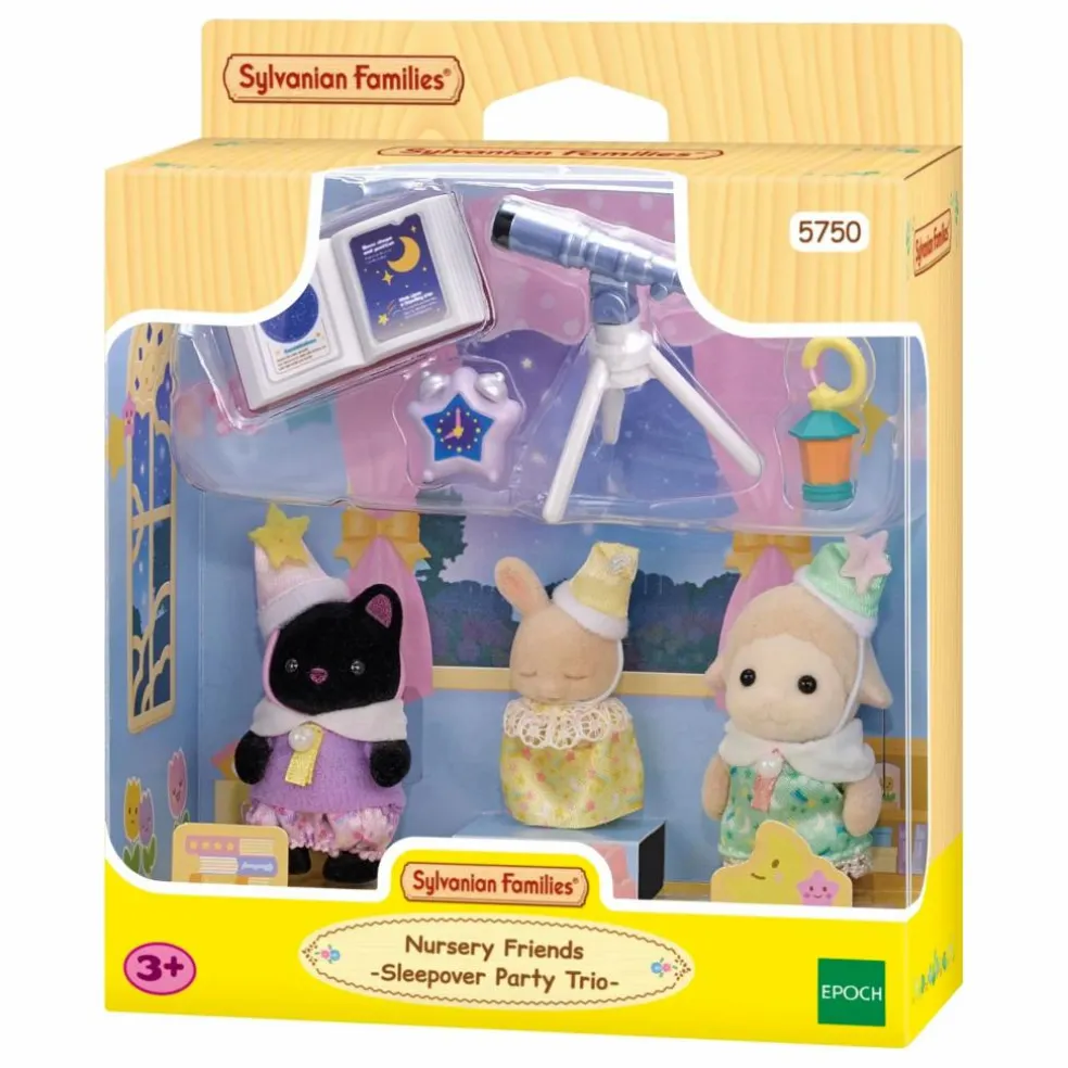 Le trio des bébés pyjama party