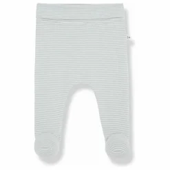 Legging à Pieds Sune Coton Bio | Bleu gris