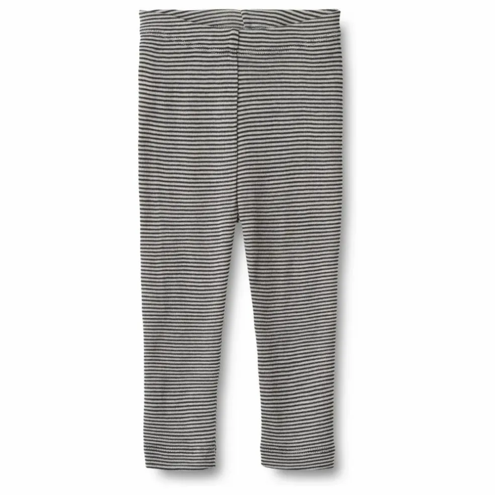 Legging Agi Laine Rayé | Bleu marine