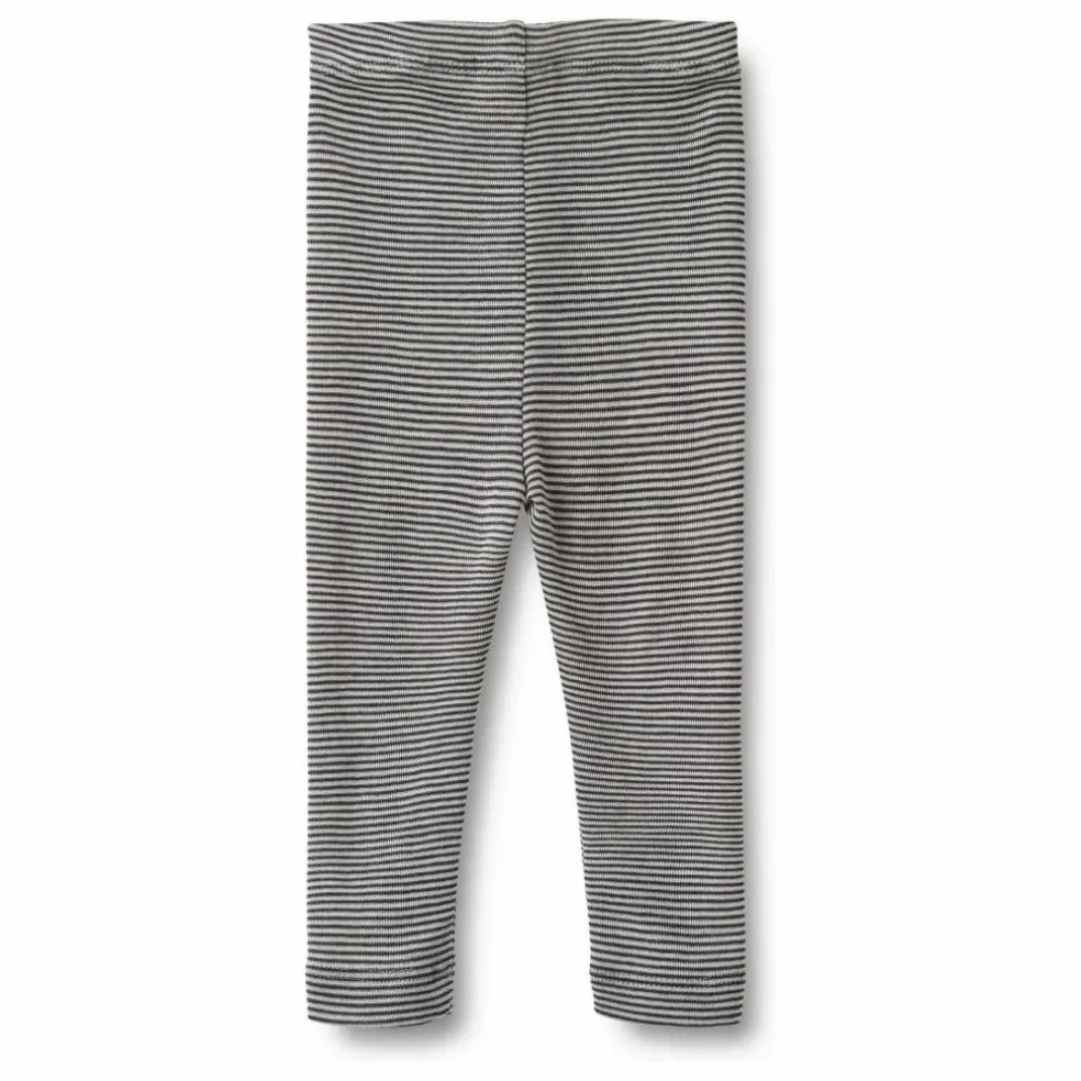 Legging Agi Laine Rayé | Bleu marine