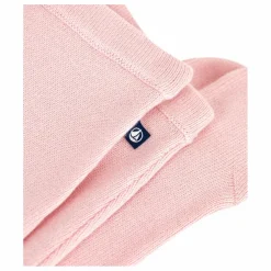 Legging Avec Pieds Maille Laine | Rose