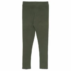 Legging Betsy Lace Coton Responsable | Vert kaki