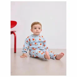 Legging Bobo Coton Bio | Bleu ciel