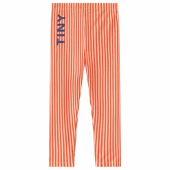 Legging Brillant Rayé | Rouge