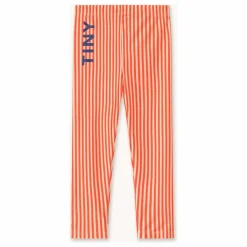 Legging Brillant Rayé | Rouge