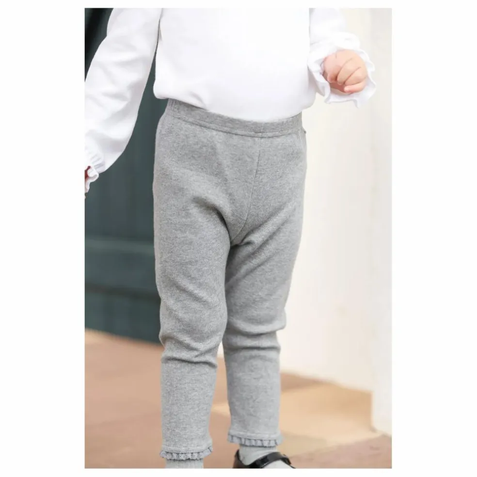 Legging Côtelé | Gris