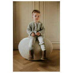 Legging Côtelé Coton Bio | Gris