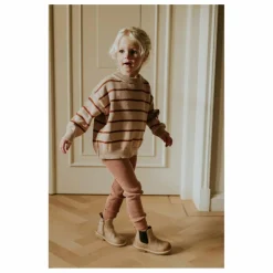 Legging Côtelé Coton Bio | Rose pâle