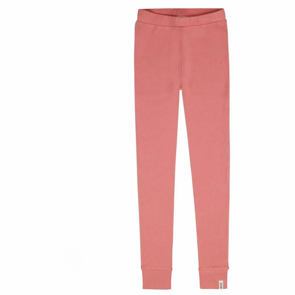 Legging Côtelé Mignon Coton Bio | Rose