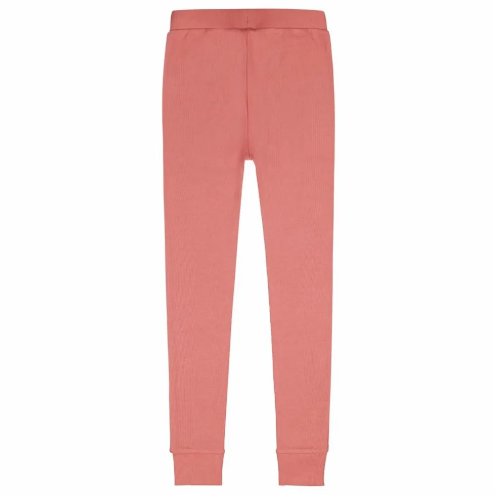 Legging Côtelé Mignon Coton Bio | Rose