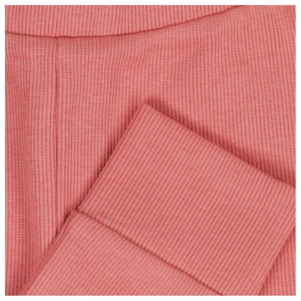 Legging Côtelé Mignon Coton Bio | Rose