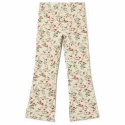 Legging Flare Petit Rose | Ecru